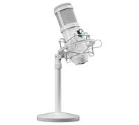 Microphone sur pied Mars Gaming MMICX Pro Studio (Blanc)