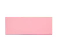 Mars Gaming MMP224 Tapis de Souris de Jeu XXL 880 x 330 mm, Bords Arc-en-Ciel, Base antidérapante en Caoutchouc Naturel, Surface nanotextile de Haute précision, Tapis de Souris Flexible, Rose