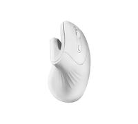 Mars Gaming MMW-ERGOPRO Blanc, Souris Ergonomique Verticale sans Fil, Design Plié, Capteur Optique 3200DPI, Commutateurs Huano, Récepteur sans Fil 2.4GHz, Support Multi-Platforme