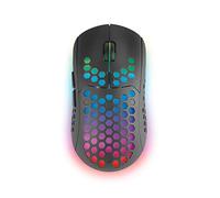 Mars Gaming MMW3, Souris Gaming sans Fil, RGB Flow, Ultralégère 79g, 3200DPI, Noir