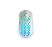 MARS GAMING MMW3 - Souris - pour droitiers - optique - 6 boutons - sans fil - 2.4 GHz - récepteur sans fil USB - blanc