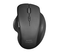 Mars Gaming MMWERGO Noir, Souris Ergonomique sans Fil pour PS4/PS5/XBOX/PC/Mac