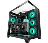 MARS GAMING Modèle du produit : Boitier Moyen Tour ATX MC-3C RGB avec panneaux vitrés (Noir)