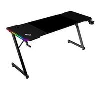 Mars Gaming Bureau gaming MGD-X160RGB G, 160x60 cm, Éclairage ARGB, Surface fibre de carbone, Noir