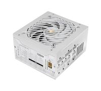 MARS GAMING MPB1000PSI, Alimentation Full Modulaire ATX 1000W, Garantie 10 Ans, 80Plus Gold 90%, Ventilateur SI 14cm, Technologies AI2-RPM, DC-DC et SMD, ATX 3.1 et PCIe 5.1, Connecteur 12V 2x6, Blanc