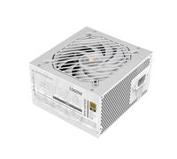 Mars Gaming MPB1000SI, Alimentation PC ATX 1000W, Garantie 7 Ans, 80Plus Gold 90%, Ventilateur SI Extreme Silence avec Noyau Cuivre et Aluminium, Technologies AI2-RPM, DC-DC et SMD, Blanc