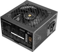 Mars Gaming MPB650SI, Alimentation PC ATX 650W, garantie 7 ans, 80Plus Bronze 230V, 90% d'efficacité, ventilateur SI Extreme Silence avec cœur en cuivre, technologies AI2-RPM, DC-DC et SMD, noir