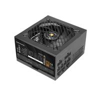 Mars Gaming MPB650SIM, Alimentation Full Modulaire ATX 650W, Garantie 7 Ans, 80Plus Bronze 230V EU, Ventilateur SI 120mm, Technologie AI2-RPM, DC-DC et SMD, Condensateurs Japonais 105 °C, Noir