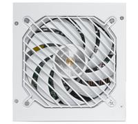 Mars Gaming MPB750SIMW - Alimentation 750W ATX modulaire Blanc, 80 PLUS Bronze, Ventilateur 140mm, PFC Actif, 2x PCI-E (6+2), 5x SATA, 24-pin ATX