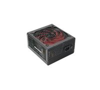Mars Gaming MPB850M - Alimentation 850W ATX 24-pin, PFC Actif, 80 PLUS Bronze 230V EU, Ventilateur 140mm, Câblage Full Modulaire, Noir/Rouge