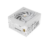 Mars Gaming MPB850PSI, Alimentation Full Modulaire ATX 850W, 10 Ans Garantie, 80Plus Gold 90%, Ventilateur SI 14cm, Technologie AI2-RPM, DC-DC et SMD, ATX 3.1 et PCIe 5.1, Connecteur 12V 2x6, Blanc