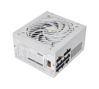 MARS GAMING MPB850SIM, Alimentation ATX 850W Full Modulaire, Garantie 7 Ans, 80Plus Bronze 230V EU, 90% Efficacité, Ventilateur SI Extreme Silence 140mm, Technologies AI2-RPM, DC-DC et SMD, Blanc