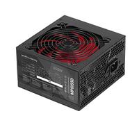 Mars Gaming MPIII550, Alimentation PC ATX 550W, 5 Ans de Garantie, Technologie AI-RPM Silencieuse, Efficacité 85%, Noir