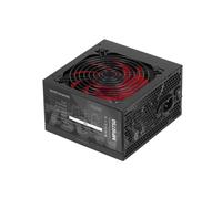 Mars Gaming MPIII750 - Alimentation 750W ATX, 20+4 pin, PFC Actif, Efficacité 85%, Rail Unique +12V 50A, Ventilateur 120mm, Protections OVP/UVP/OCP/OPP/SCP
