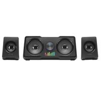 Mars Gaming MS22, Haut-parleurs Gaming Compacts 2.2, RGB Flow, Subwoofer + 4 Haut-parleurs Actifs, Son DSP 35W, Noir