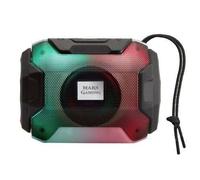 Mars Gaming MSBAX, Haut-parleur RGB Bluetooth, compact,10W, USB/MicroSD/Radio, noir