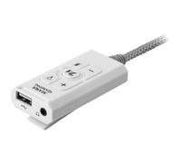 Mars Gaming MSC2W Blanc, Carte Son USB Externe 7.1, PS5/PS4/PC/MAC/SWITCH