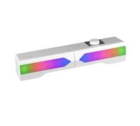 Enceintes 2 en 1 Mars Gaming MSDuo RGB (Blanc)