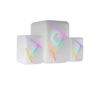 Mars Gaming MS-H21 Blanc Avec fil 35 W