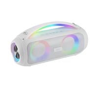 MARS GAMING Enceintes nomade Bluetooth MS-Pulse RGB (Blanc) G