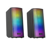 Mars Gaming MSRGB2 haut-parleur portable et de fête Enceinte portable stéréo Noir 15 W