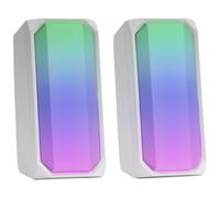 Mars Gaming MSRGBW, Powerful Bluetooth Speaker 15W, RGB Full Mesh, 2 Active Driv