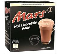 Mars Hot Chocolate Pods - Lot de 8 capsules Dolce Gusto compatibles