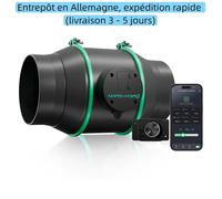 Mars Hydro 6 pouces Ventilateur de conduit intelligent en ligne de pour kit de tente de culture de ventilation inline fan