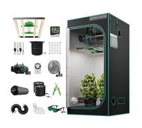 MARS HYDRO Lampe de culture à LED FC-E3000 Pflanzenlamt + 100x100x180cm Growzelt Kit complet