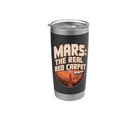 Mars : le vrai tapis rouge, drôle de planète spatiale Mars Gobelet isotherme en acier inoxydable double paroi