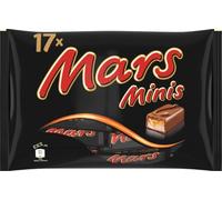 MARS Minis Barres Chocolat au Lait et Caramel Nougat Tendre Sachet de 333g | Mini barres chocolatées Mars au nougat tendre et caramel, le snack idéal pour les pauses gourmandes au bureau et à la maison
