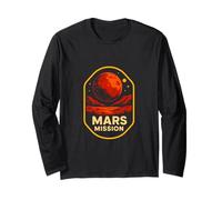 Mars Mission Retro Space Explorer pour homme Manche Longue