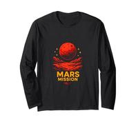Mars Mission Retro Space Explorer pour homme Manche Longue
