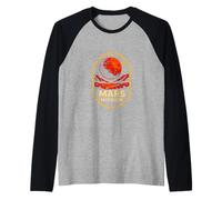 Mars Mission Retro Space Explorer pour homme Manche Raglan