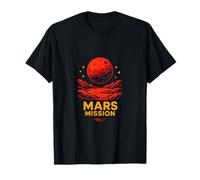 Mars Mission Retro Space Explorer pour homme T-Shirt
