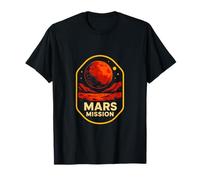 Mars Mission Retro Space Explorer pour homme T-Shirt