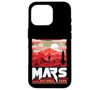 Mars National Park Vintage Sci-FI Martian Exploration Space Coque pour iPhone 16 Pro
