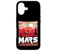 Mars National Park Vintage Sci-FI Martian Exploration Space Coque pour iPhone 17