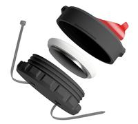 Mars Outpost | Basic Étui adhésif & Collier de Serrage | Compatible avec AirTag Gen. 1 & 2 | Résistant à l'eau, aux Chocs et aux Vibrations | Fabriqué UE