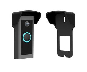 Mars Outpost Housse de Pluie Compatible avec Sonnette vidéo Filaire (Video Doorbell Wired) | pour protéger Contre la Pluie, Le Soleil, Durable et résistante aux intempéries Pas de perçage nécessaire