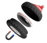 Mars Outpost | Minceur Étui aimanté & adhésif | Compatible avec Apple AirTag | Support magnétique résistant à l'eau, aux Chocs et Vibrations | Fabriqué en UE