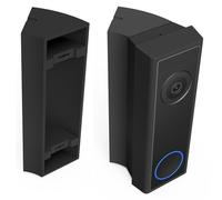 Mars Outpost Support d'angle sans perçage Compatible avec la sonnette Eufy C30 C31 Support d'angle en coin sans perçage, support en coin à 45 degrés, montage adhésif ou par vis, fabriqué au