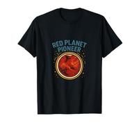 Mars Red Planet Pioneer Cool Astronaute pour homme T-Shirt