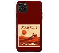 Mars Rover Get Lost in The Red Dust Retro Space Exploration Coque pour iPhone 11 Pro Max