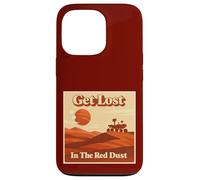 Mars Rover Get Lost in The Red Dust Retro Space Exploration Coque pour iPhone 13 Pro