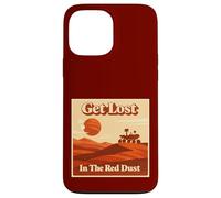 Mars Rover Get Lost in The Red Dust Retro Space Exploration Coque pour iPhone 13 Pro Max