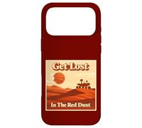 Mars Rover Get Lost in The Red Dust Retro Space Exploration Coque pour iPhone 17 Pro Max