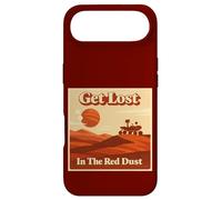Mars Rover Get Lost in The Red Dust Retro Space Exploration Coque pour iPhone Air