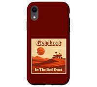 Mars Rover Get Lost in The Red Dust Retro Space Exploration Coque pour iPhone XR
