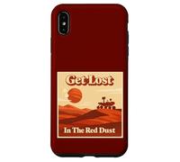 Mars Rover Get Lost in The Red Dust Retro Space Exploration Coque pour iPhone XS Max
